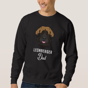 Leonberger Cute Dog Dad Sweatshirt