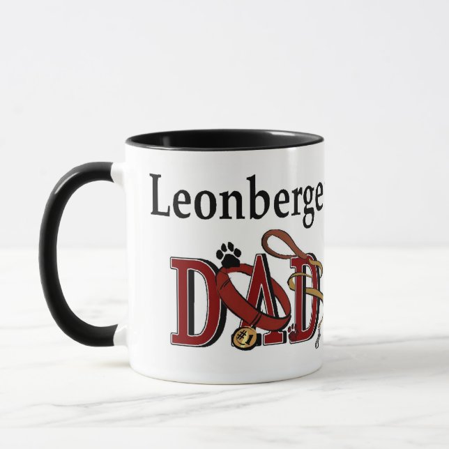 Leonberger DAD Gifts Mug (Left)