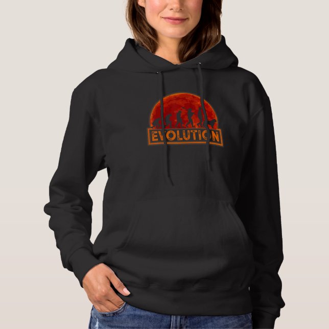 Leonberger Dog Dad Human Evolution Leonberger Dog Hoodie (Front)