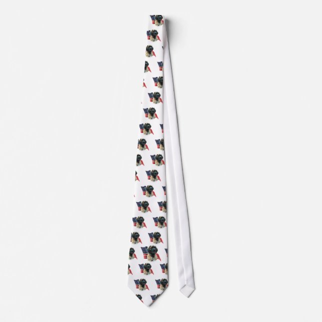 Leonberger Flag Tie (Front)