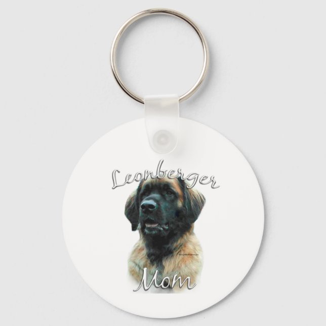 Leonberger Mum 2 Key Ring (Front)