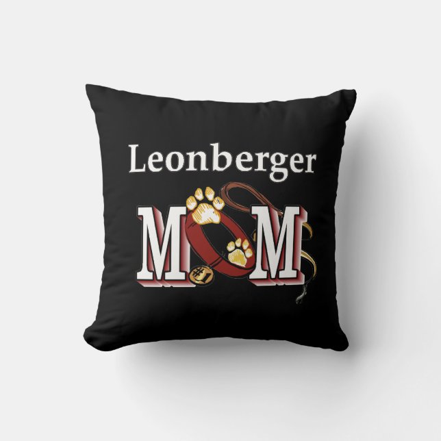 Leonberger Mum Cushion (Front)