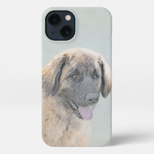 Leonberger Painting - Cute Original Dog Art iPhone 13 Case
