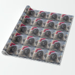 Leonberger Santa Wrapping Paper<br><div class="desc">adorable Leonberger Santa wrapping paper</div>