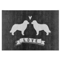 Leonberger Silhouettes Love