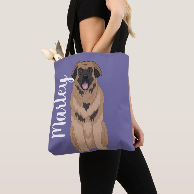 Leonberger Tote Bag (Close Up)