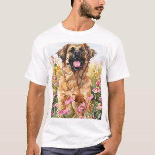 Leonberger Watercolor Men's T-Shirt