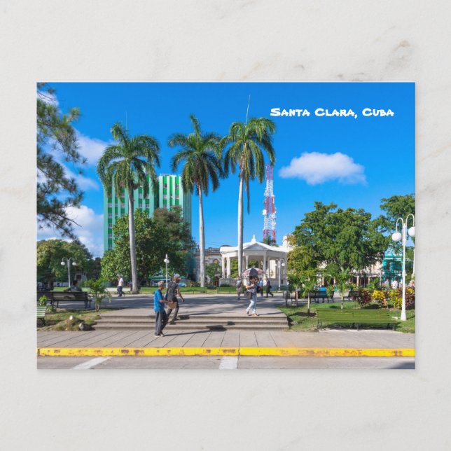 Leoncio Vidal Park, Santa Clara, Cuba Postcard (Front)