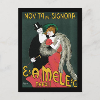 Leonetto Cappiello Novita Per Signora Postcard