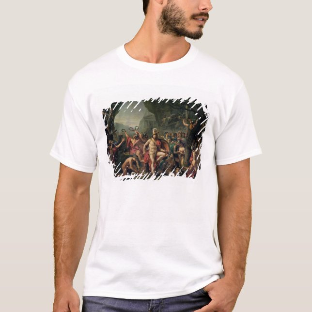 Leonidas at Thermopylae, 480 BC, 1814 T-Shirt (Front)