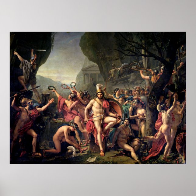 Leonidas at Thermopylae Poster (Front)