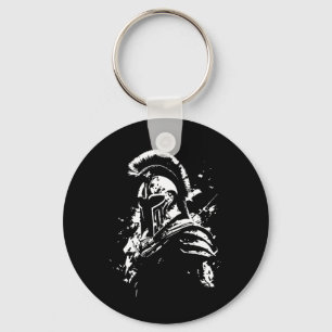 Leonidas Spartan Helmet Gym Sparta Workout Greek W Key Ring