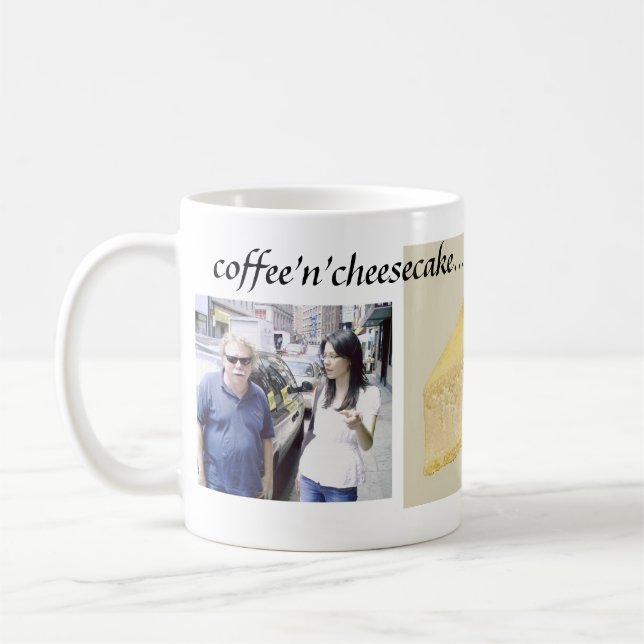 Leon's cheesecake club coffee mug (Left)
