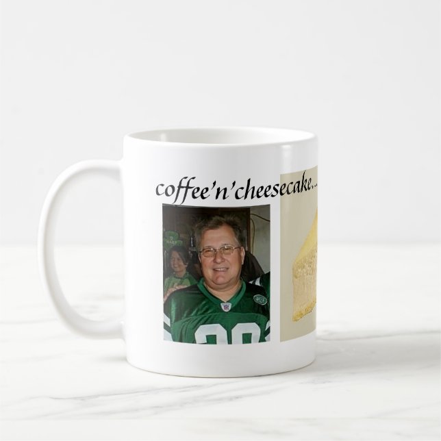 Leon's cheesecake club coffee mug (Left)