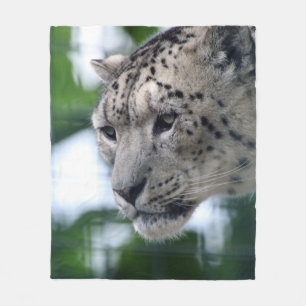 Leopard 003 fleece blanket