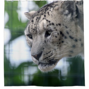 Leopard 003 shower curtain