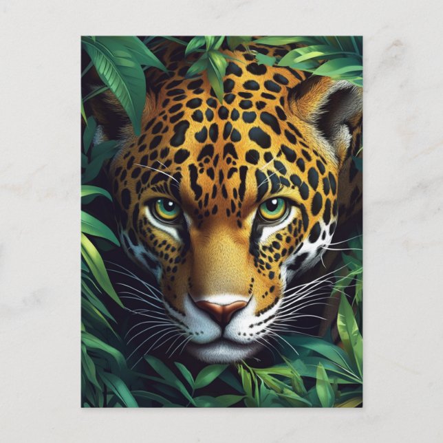 LEOPARD #1 Postcard (Front)