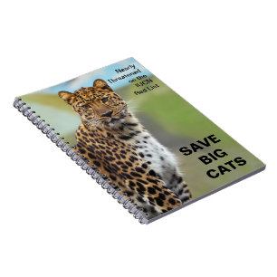 Leopard 2 spiral notebook