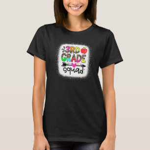 Leopard 3rd Grade Squad  Teacher First Day Of Scho T-Shirt