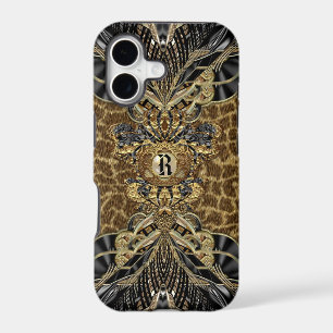 Leopard 6/6s Wild Side Elegant Monogram Plus