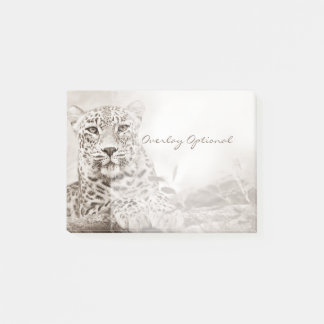 Leopard 7 post-it notes