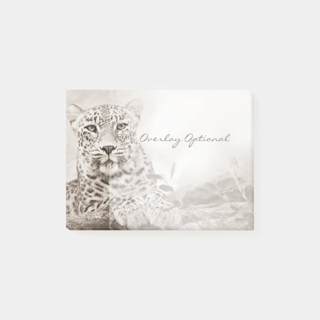 Leopard 7 post-it notes (Front)