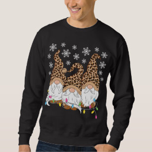 Leopard And Plaid Print Heart Valentine Gifts Love Sweatshirt