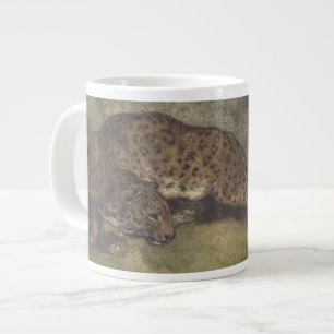 Leopard and Serpent Large Coffee Mug