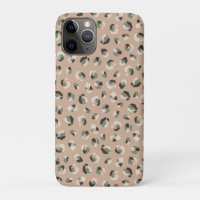 Leopard Animal Beige Modern