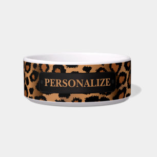 Leopard Animal Print Bowl