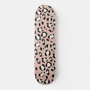 Leopard Animal Print Glam #12 Skateboard