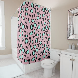 Leopard Animal Print Glam #26 #pattern #decor #art Shower Curtain