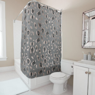 Leopard Animal Print Glam #6 Shower Curtain