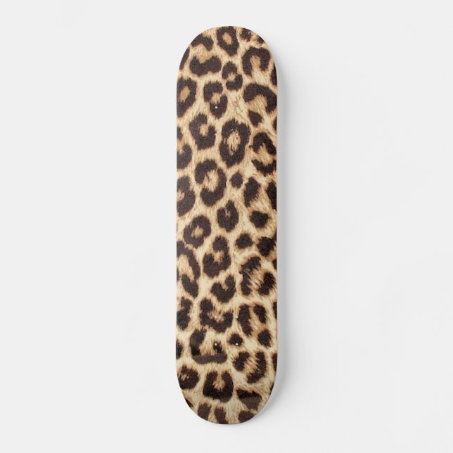 Leopard / Animal Print Skateboard (Front)