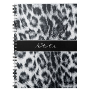 Leopard Animal Print Skin Pattern Notebook