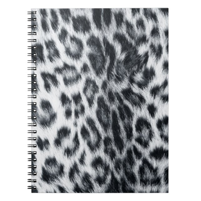Leopard Animal Print Skin Pattern Notebook (Front)