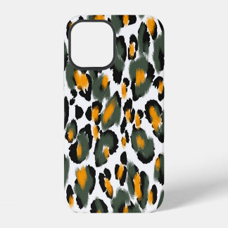 Leopard Animal Print Texture Background iPhone 12 Case
