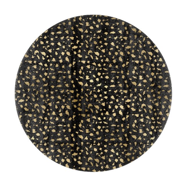 LEOPARD ANIMAL PRINT TRAY CUTTING BOARD (Front)