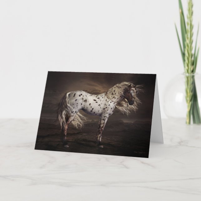 Leopard Appaloosa Card (Front)