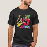 Leopard Apple 4Th Grade Student Teacher Back To Sc