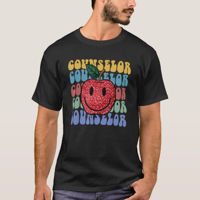 Leopard Apple Counsellor T-Shirt (Front)