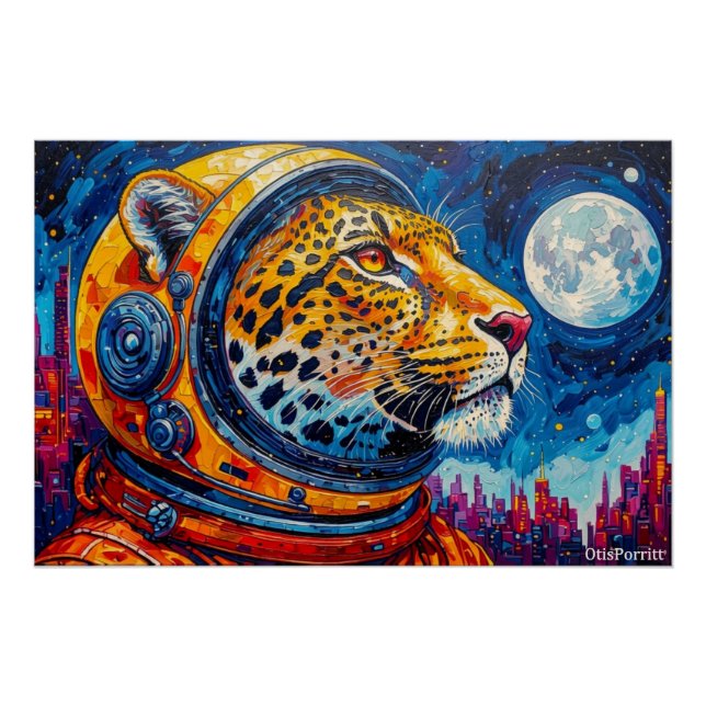 LEOPARD ASTRONAUT-COMING HOME 13 POSTER (Front)