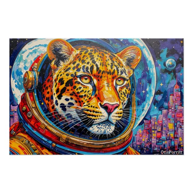 LEOPARD ASTRONAUT-COMING HOME 6 POSTER (Front)
