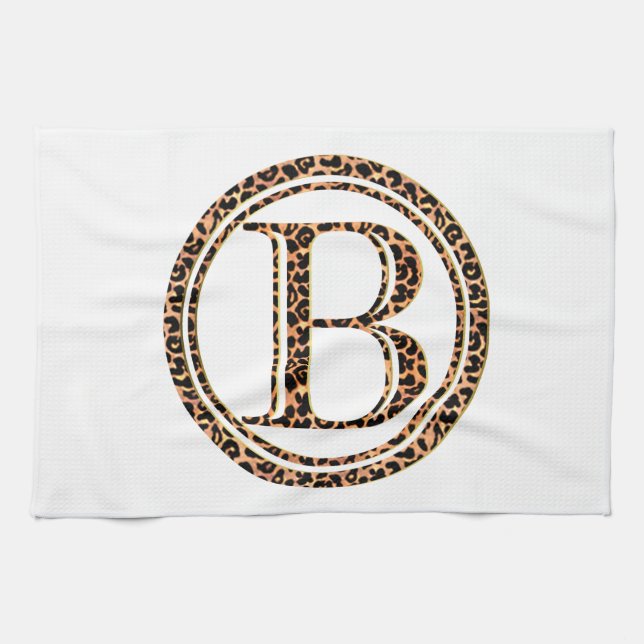 leopard B Tea Towel (Horizontal)