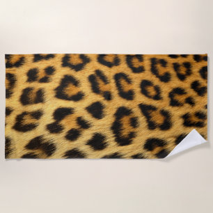 Leopard Beach Towel