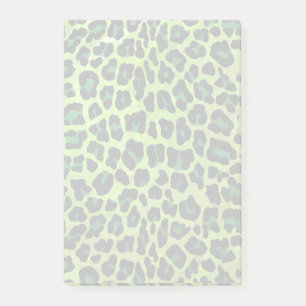 Leopard Black and Green Print Post-it Notes