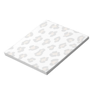 Leopard black Orange Wild Animal skin patter Notepad
