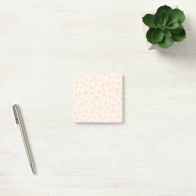 Leopard black Orange Wild Animal skin patter Post-it Notes (Office)