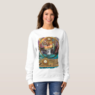 LEOPARD BLUE LAGOON T-Shirt Sweatshirt