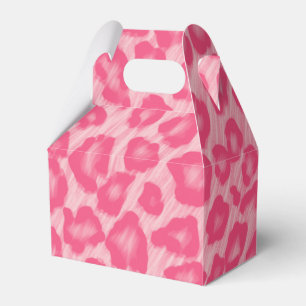 Leopard Blush Favour Box
